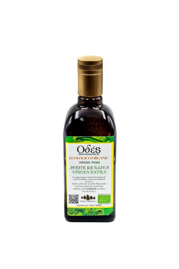 Aceite virgen extra ECO picual Odés ecologico organico 500ml